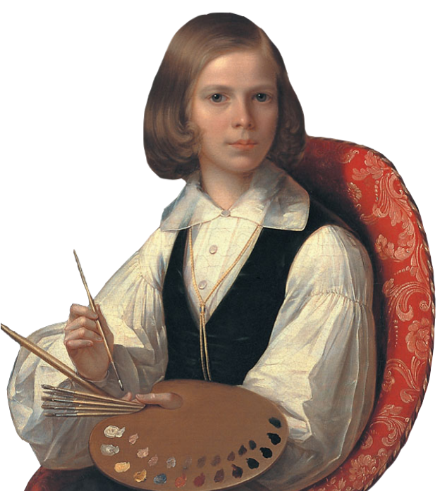 Ukrainian art boy