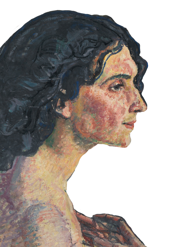 Giulia Leonardi by Ferdinand Hodler, 1910