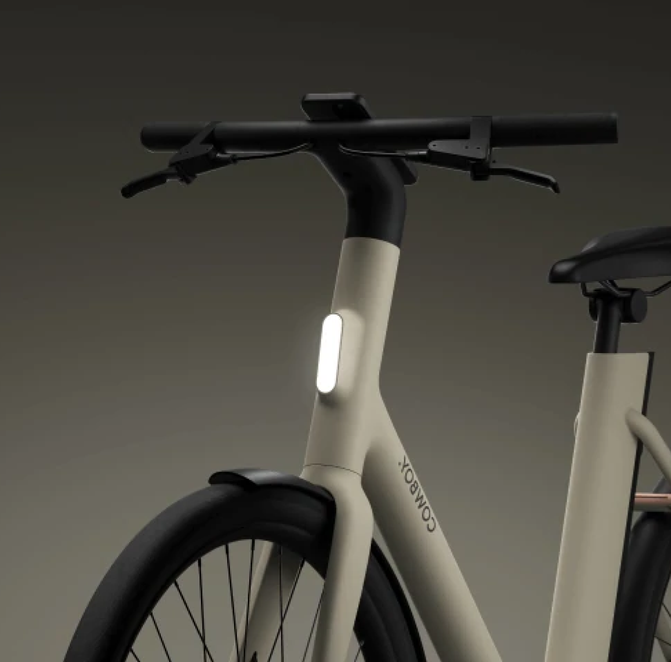 Light on Bike toward